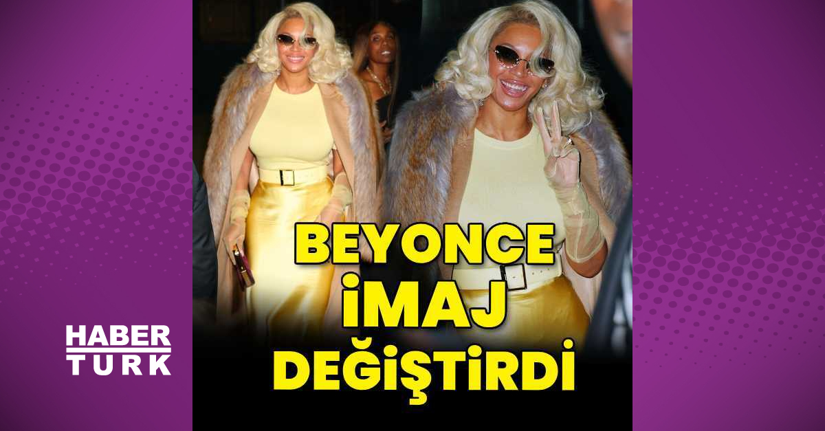 Diddy suçlamalarından etkilenmeyen Beyonce yeni imajıyla gülücükler saçtı