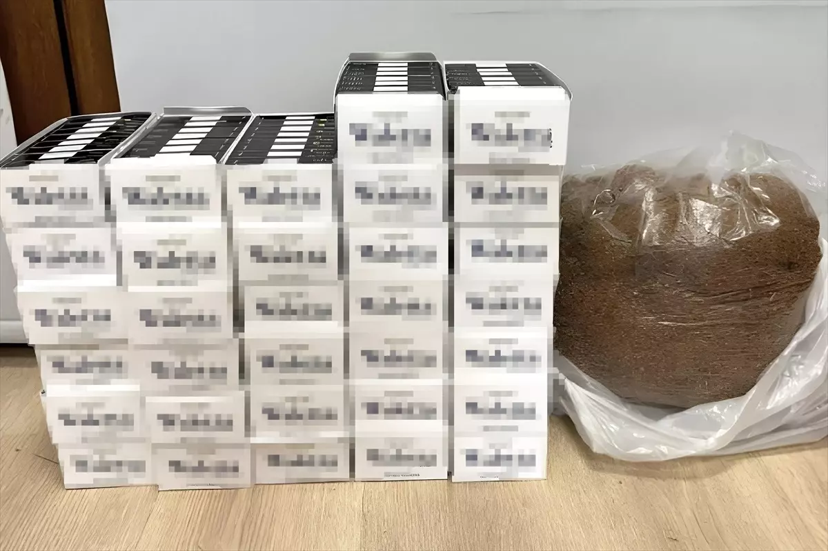 Silivri’de Kaçak Tütün Operasyonu: Zanlı Serbest