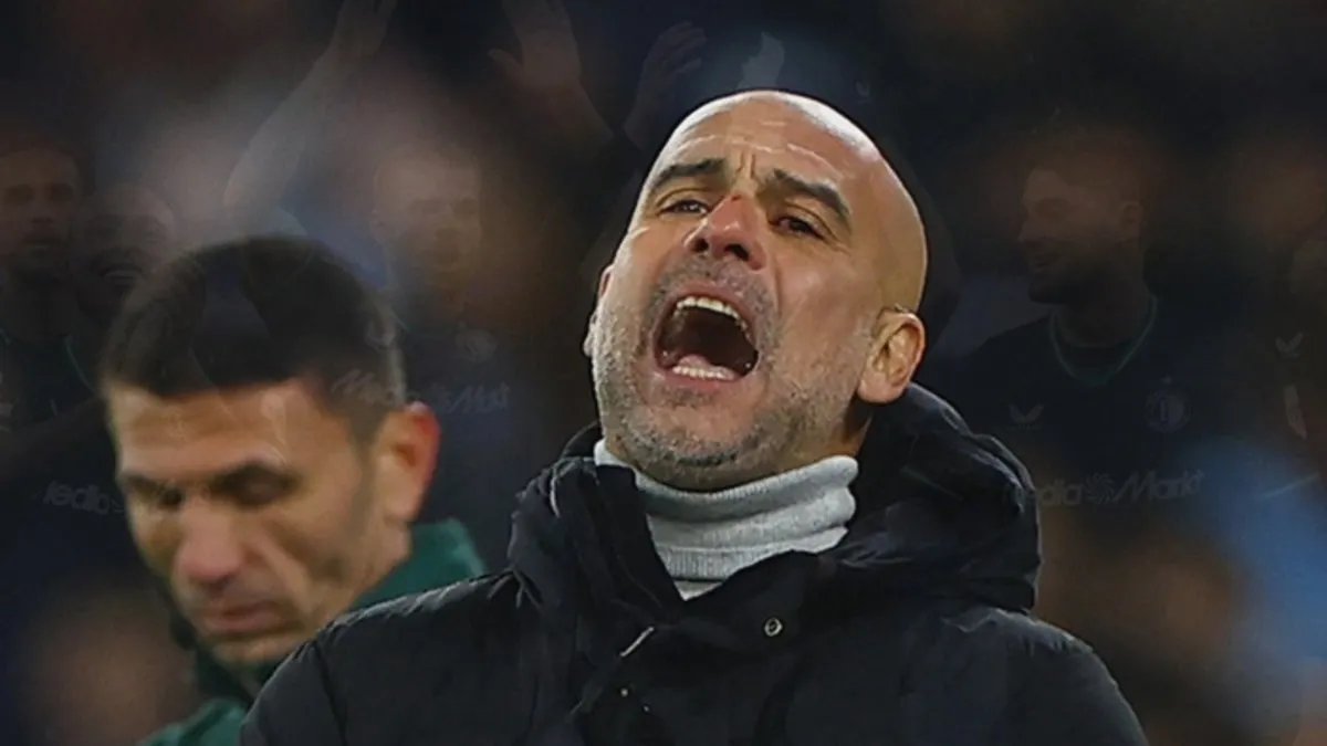 Pep Guardiola sinir krizi geçirdi! City’nin kabusu Şampiyonlar Ligi’nde de sürdü…