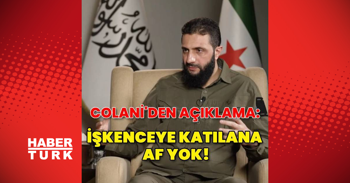Suriye’deki yeni yönetim: İşkenceye katılan askerlere af yok