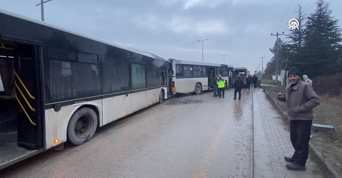 Otobüsler kaza yaptı! Çok sayıda yaralı var