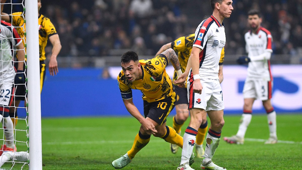 Inter sahasında Genoa’yı tek golle geçti