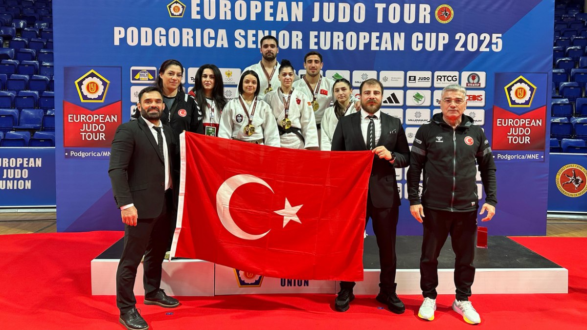 Büyükler Avrupa Judo Kupası’nda Türkiye zirvede yer aldı