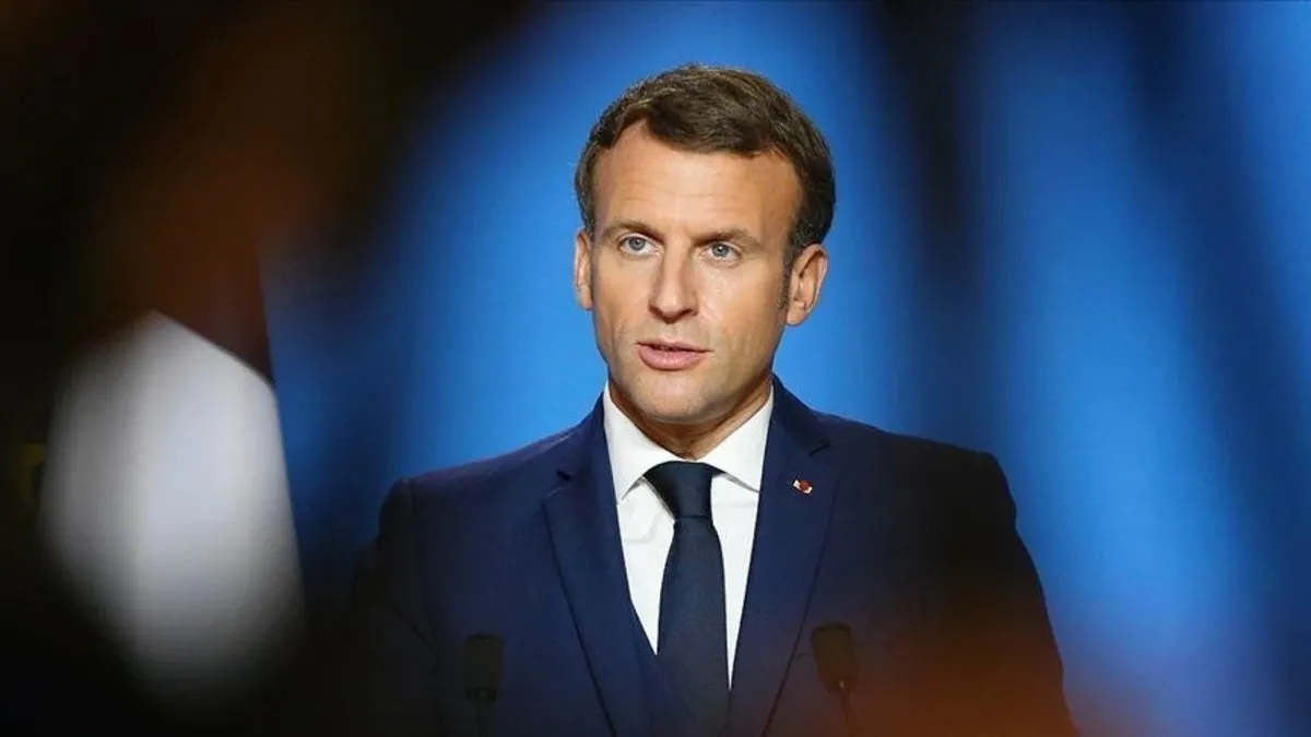 Macron’dan Türkiye’nin arabuluculuk rolüne övgü
